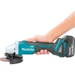 Makita 18V LXT Brushless 4-1/2"/5" Angle Grinder Kit with 5.0Ah Battery Bonus thumbnail 10