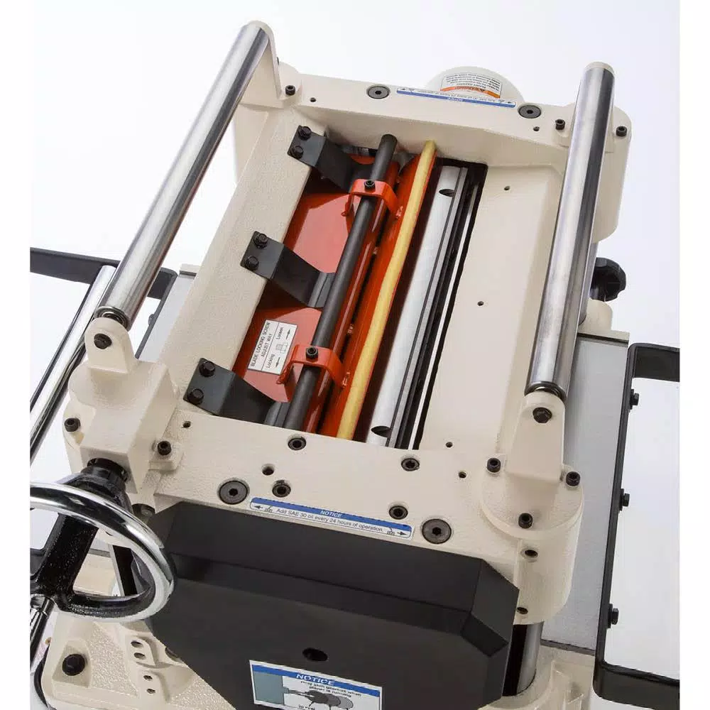 Shop Fox 15 in. Stationary Thickness Planer with 3-Knife Cutterhead, 3 HP, 240V