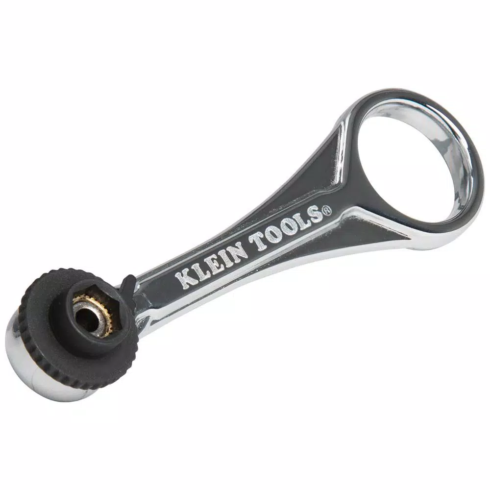 Klein Tools 1/4 in. Drive Mini Ratchet 6-Piece Set with Screwdriver Bits and Nut Drivers