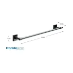 Franklin Brass Maxted 24 in. Single Towel Bar, Venetian Bronze thumbnail 7