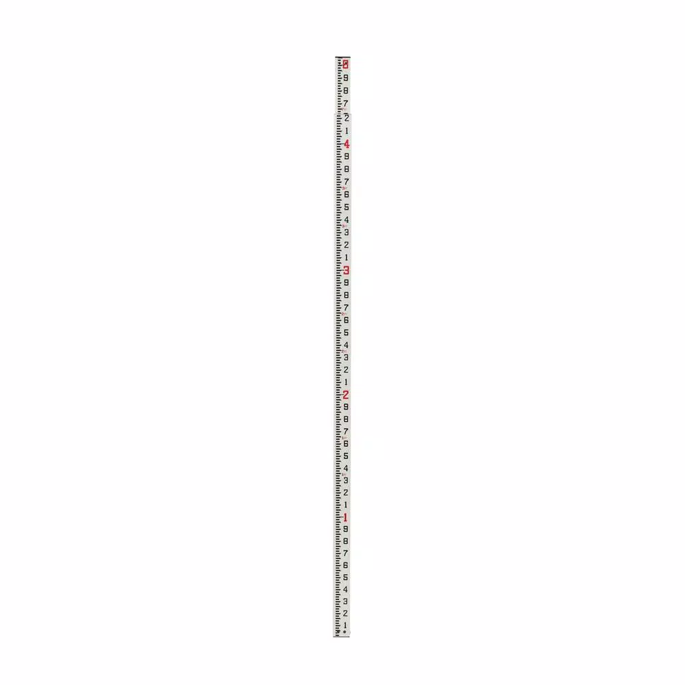AdirPro 8 ft. Fiberglass Telescoping Grade Rod with 10ths Scale