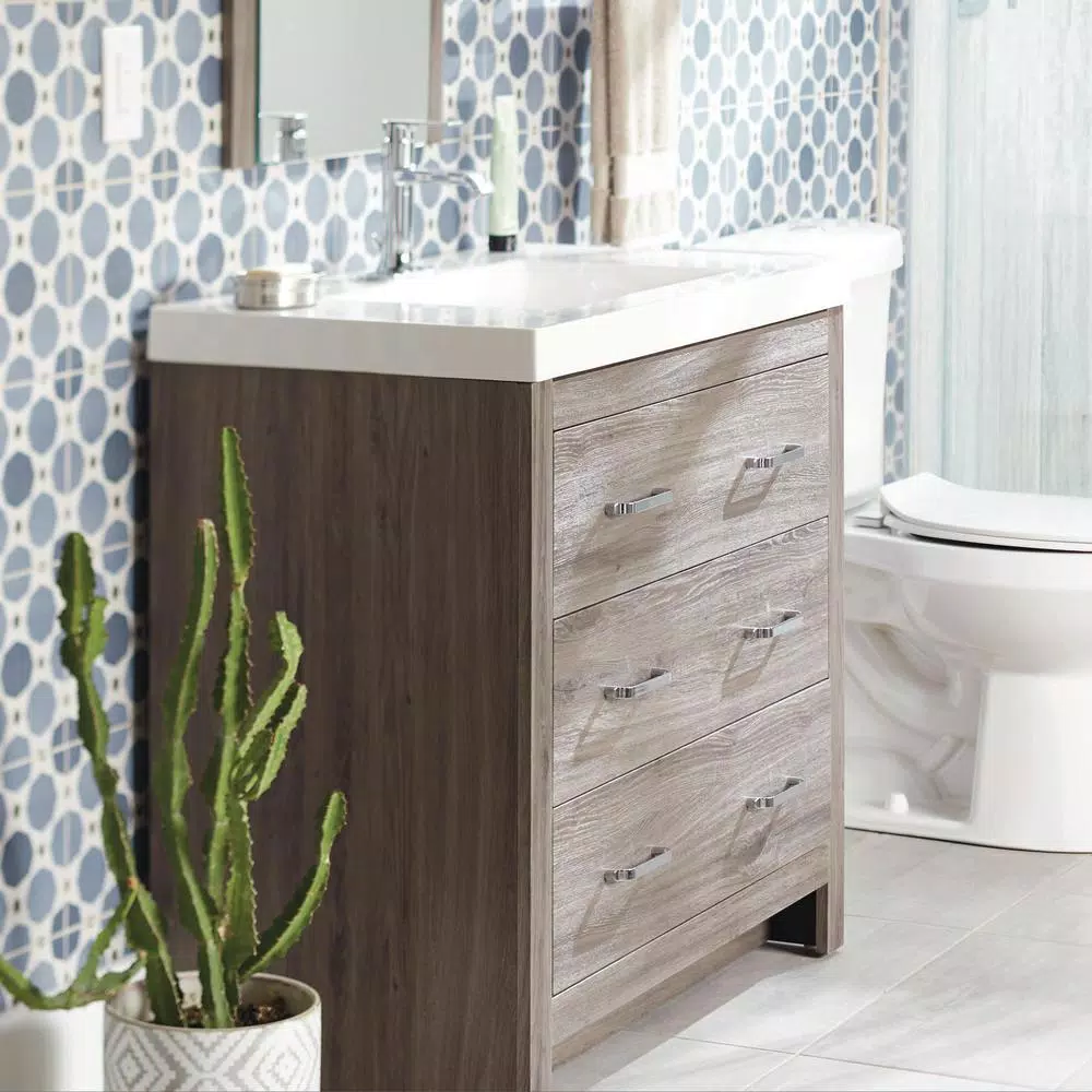 MOEN Genta 4-Piece Chrome Bath Hardware Set - Towel Bar, Hand Towel Bar, Robe Hook & Toilet Paper Holder