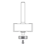 Diablo High-Speed Steel Replacement Bearings Set for Decorative-Edge Router Bits thumbnail 2