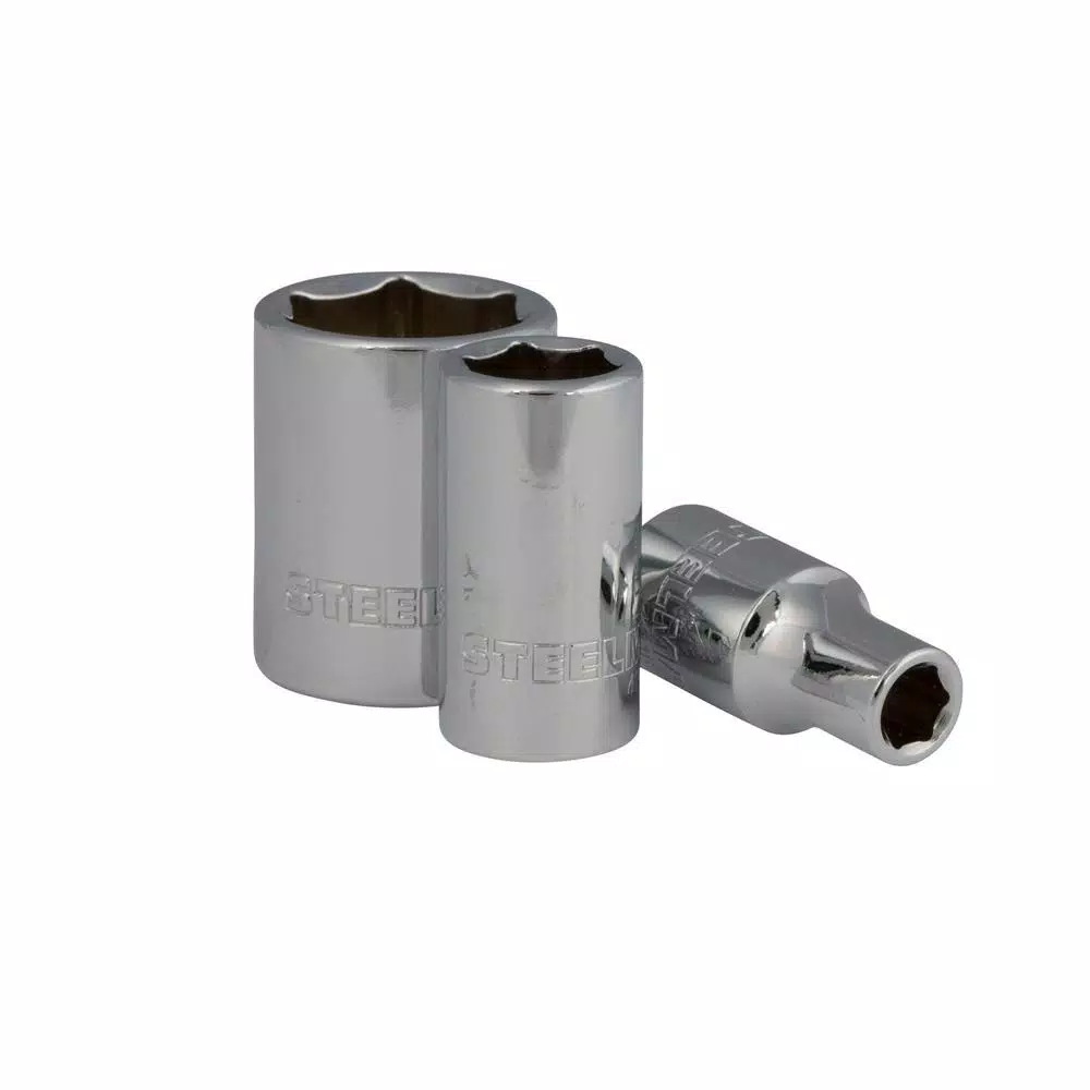 Steelman 10-Piece 1/4 in. Drive 6-Point SAE Socket Set