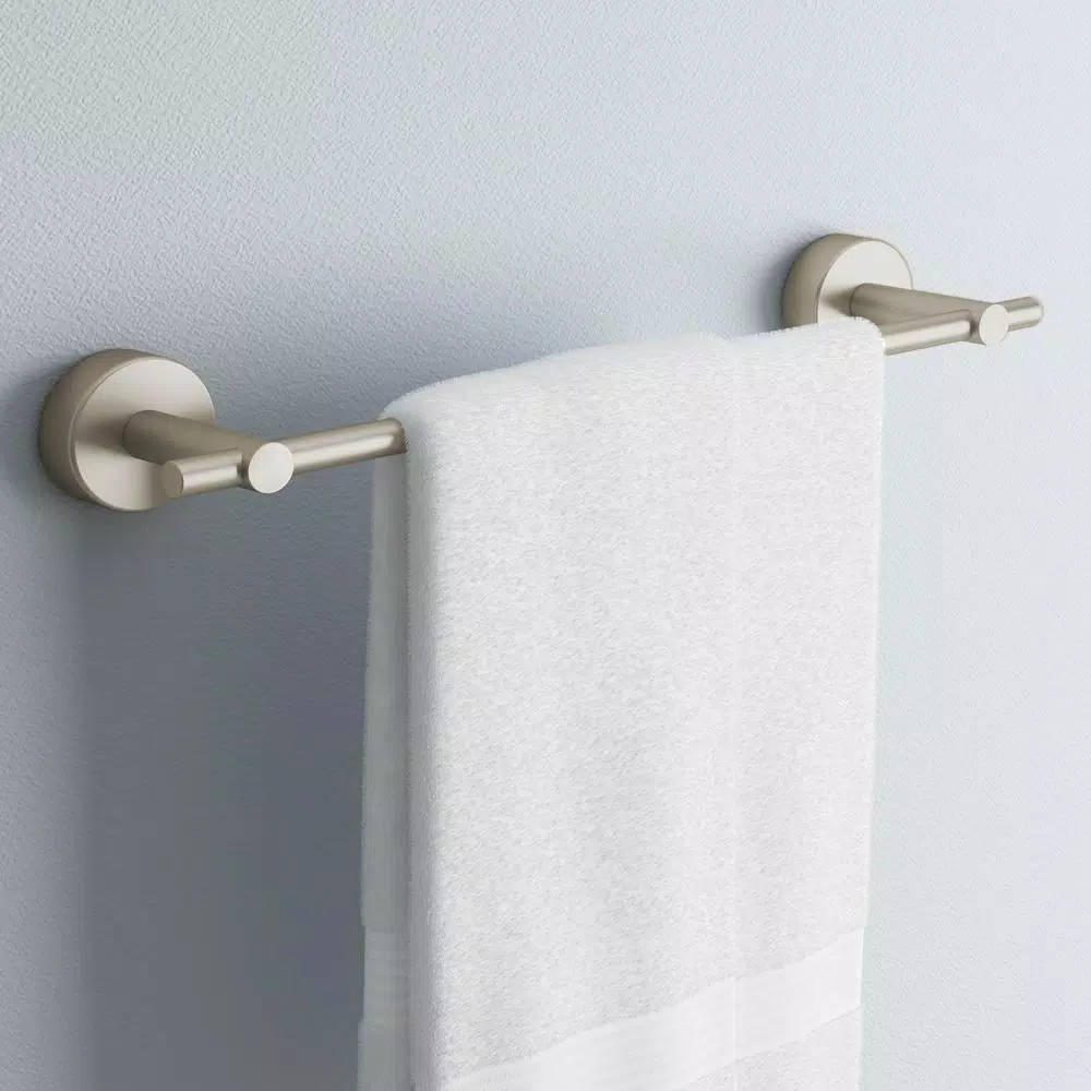 Glacier Bay Innburg 18 in. Single Towel Bar, Brushed Nickel