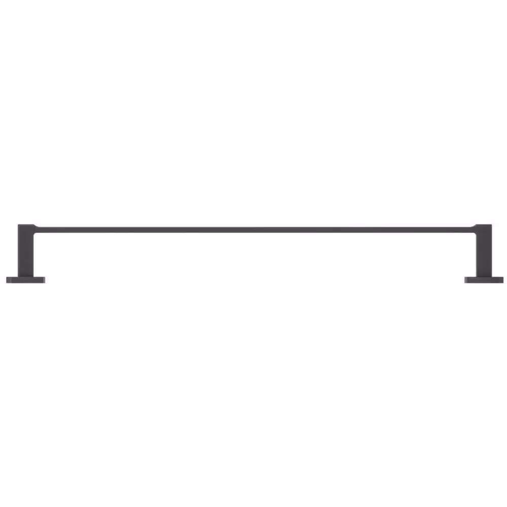 Pfister Deckard 24 in. Single Towel Bar in Matte Black