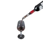 Wine Enthusiast Electric Blue 1 Wine Opener and Preserver Set with Rechargeable Stand thumbnail 4