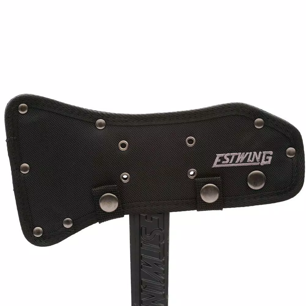 Estwing Black Eagle Tomahawk Axe, 1-Piece Forged American Steel, Black