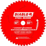 Diablo Steel Demon Cermet II 10 in. 50-Tooth Carbide Circular Saw Blade for Metal and Stainless Steel thumbnail 1