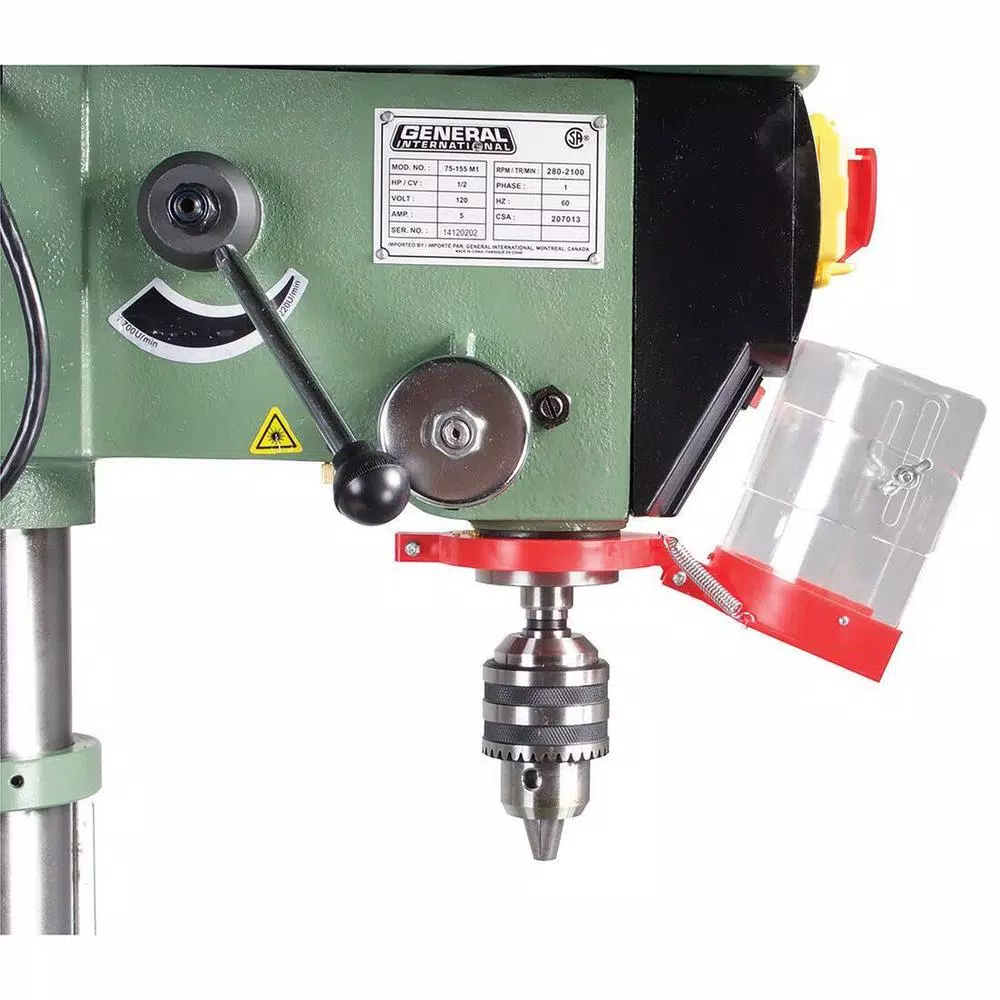 General International 20 in. Variable Speed Drill Press, 1 HP, 120V