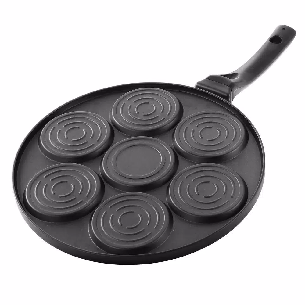 MegaChef Animal Mini Pancake Maker, 7 Design Non-Stick Die-Cast Aluminum Pan