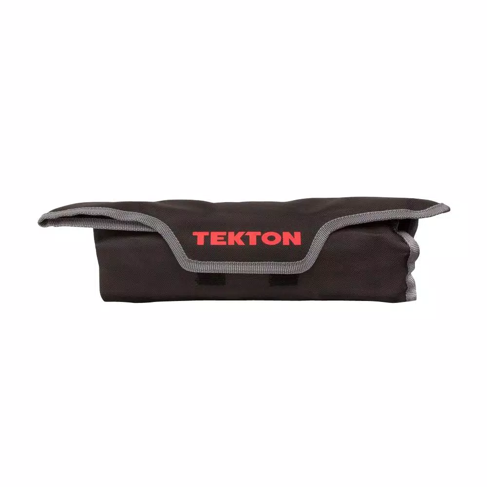 TEKTON 13-Piece Ratcheting Combination Wrench Set, 1/4 in. to 1 in., with Roll-Up Storage Pouch