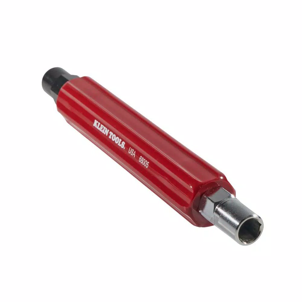 Klein Tools 2-in-1 Can Wrench, 3/8 in. & 7/16 in. Hex Nut Wrench