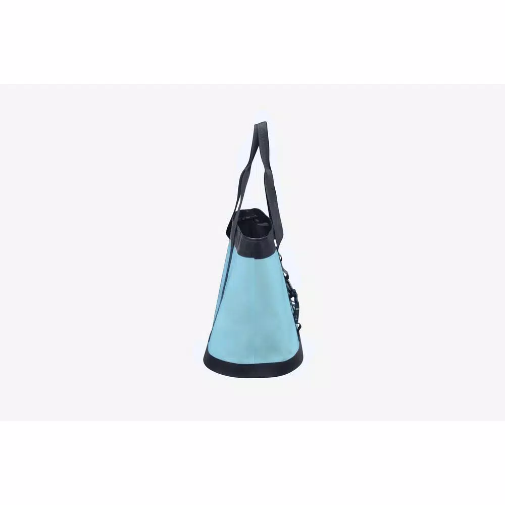 Camp-Zero Premium Carry-All Tote Bag - Waterproof Soft-Side Cooler, Blue and Gray