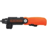 BLACK+DECKER 4V MAX Lithium-Ion Cordless 1/4 in. Electric Screwdriver with Pivoting Handle and Flashlight thumbnail 4