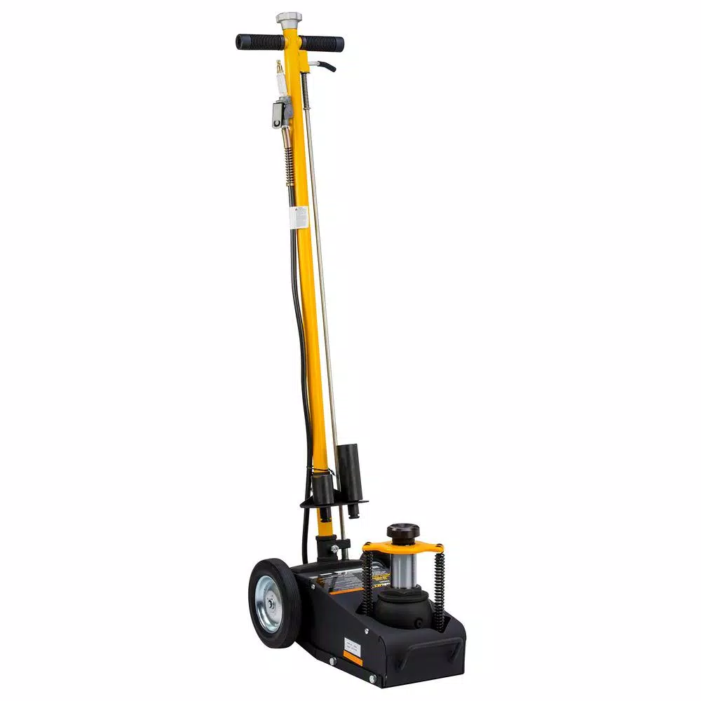 Omega Lift 22-Ton Capacity Air Hydraulic Axle Jack with High Speed Turbo Motor