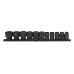 Husky 11-Piece 1/2 in. Drive SAE Standard Impact Socket Set thumbnail 1