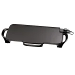 Presto 231 sq. in. Black Non-Stick Electric Griddle with Control Master Heat Control thumbnail 1