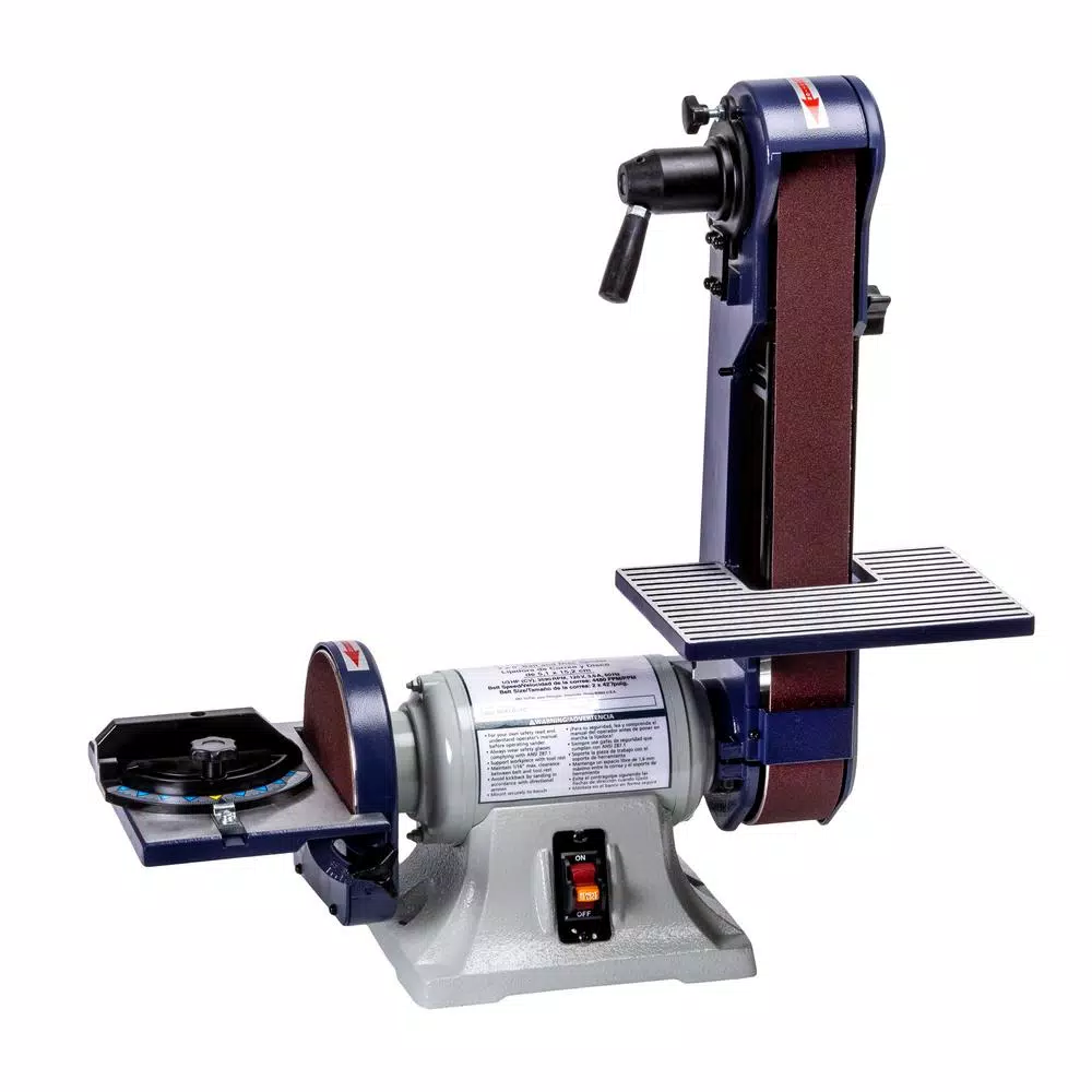 Palmgren 2 in. x 42 in. Belt and 6 in. Disc Bench Sander Finishing Machine