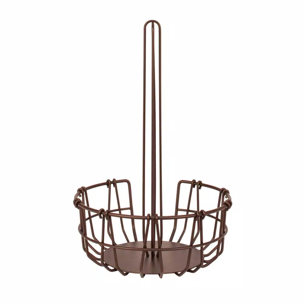 Spectrum Austin Rustic Steel Paper Towel Holder - Bronze