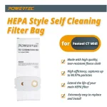 POWERTEC Self-Cleaning Replacement Filter Bags for Festool CT Midi (498411) - 5-Pack thumbnail 2