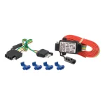 CURT 3-to-2-Wire Taillight Converter with 4-Way Flat Connector thumbnail 4