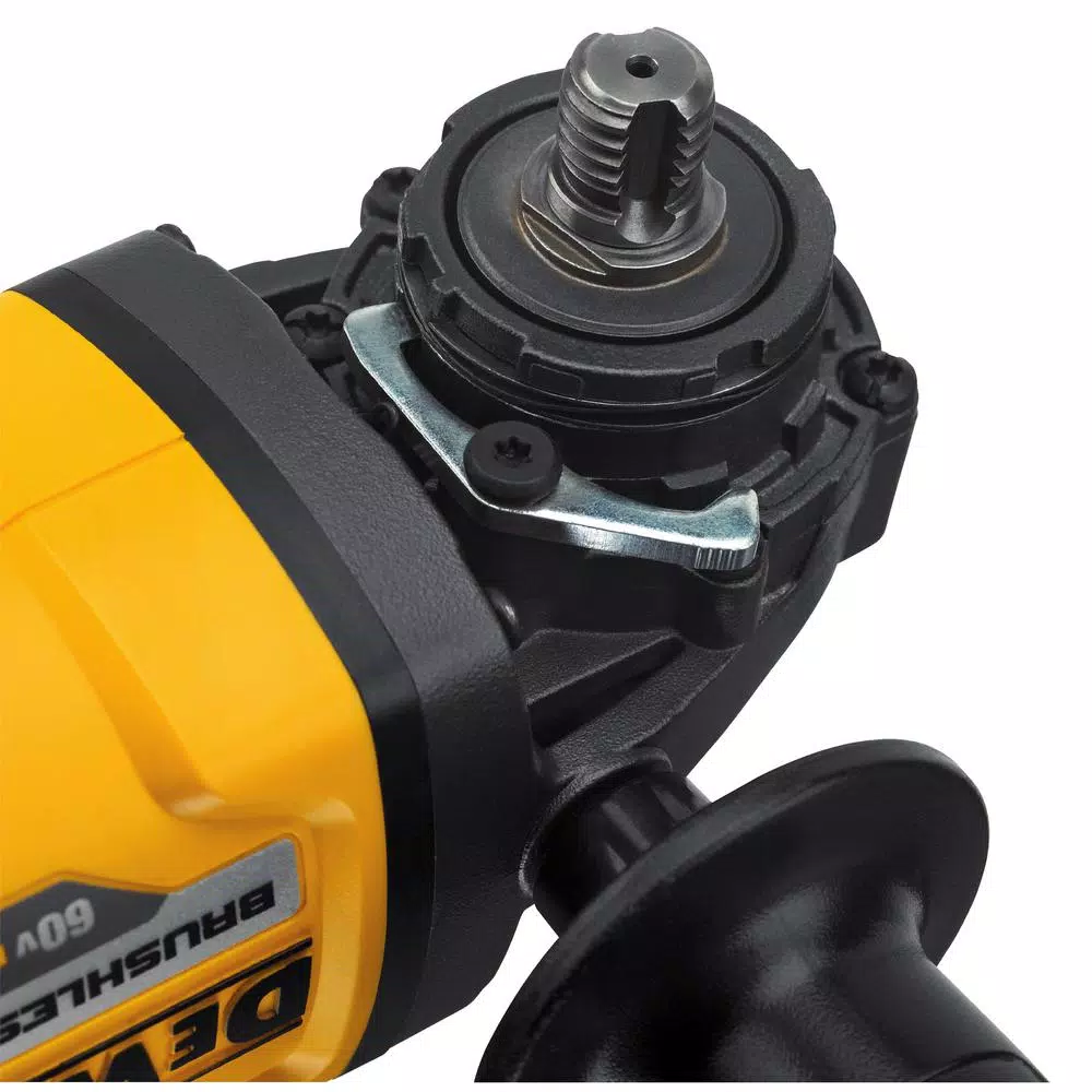 DEWALT 60V MAX FLEXVOLT Brushless 4-1/2 in. to 6 in. Angle Grinder with Kickback Brake & 6.0 Ah Battery