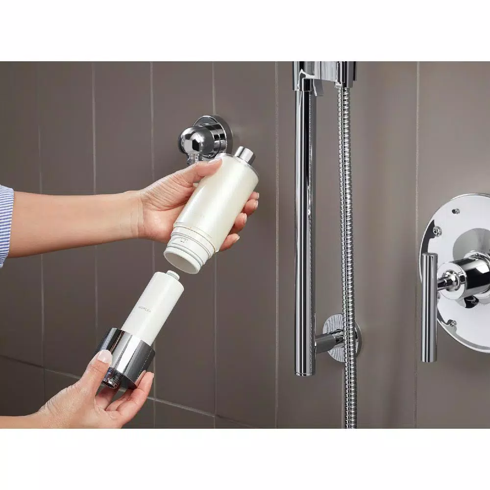 KOHLER Aquifer Shower Replacement Water Filter Cartridge, Chrome