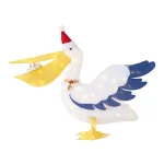 Home Accents Holiday 32-in. LED Pelican Yard Decoration with 105 Warm White Lights thumbnail 1