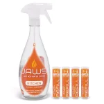 JAWS Kitchen Cleaner-Degreaser Spray Bottle with 4 Concentrated Refill Pods, 27 oz. thumbnail 1