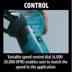 Makita 18V LXT Lithium-Ion 4.0 Ah Battery and Rapid Optimum Charger Starter Pack with Bonus Multi-Tool thumbnail 5