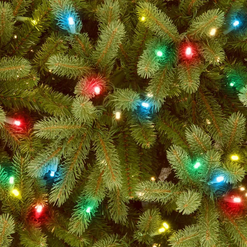National Tree Company 7.5 ft. Feel Real Jersey Fraser Fir Artificial Christmas Tree with 1250 Multicolor Lights