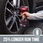 Skil PWRCore 20V Brushless 1/2 in. Cordless Impact Wrench Kit with 5.0 Ah Battery and PWRJump Charger thumbnail 3