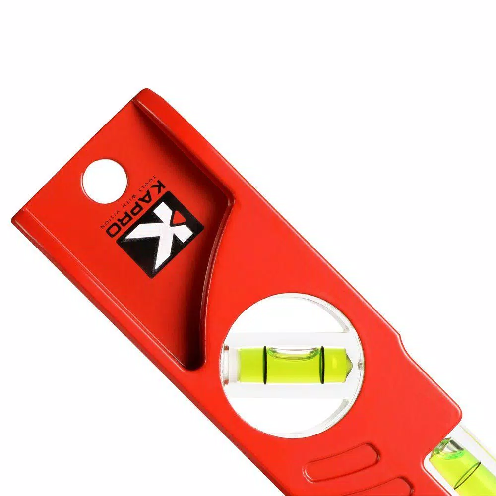 Kapro 10 in. Magnetic Cast Aluminum Torpedo Level with Plumb Site