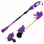 Sun Joe 4.5 Amp Electric Multi-Tool Lawn Care System with Hedge Trimmer, String Trimmer, and Tiller thumbnail 1
