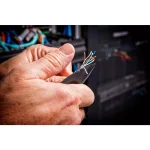 Wiss 6-3/8 in. Titanium Coated Electrician and Data Cable Scissors with Wire Strippers thumbnail 5