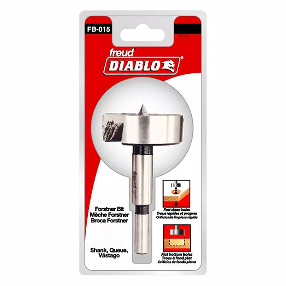 Diablo 2 in. High-Speed Steel Forstner Bit
