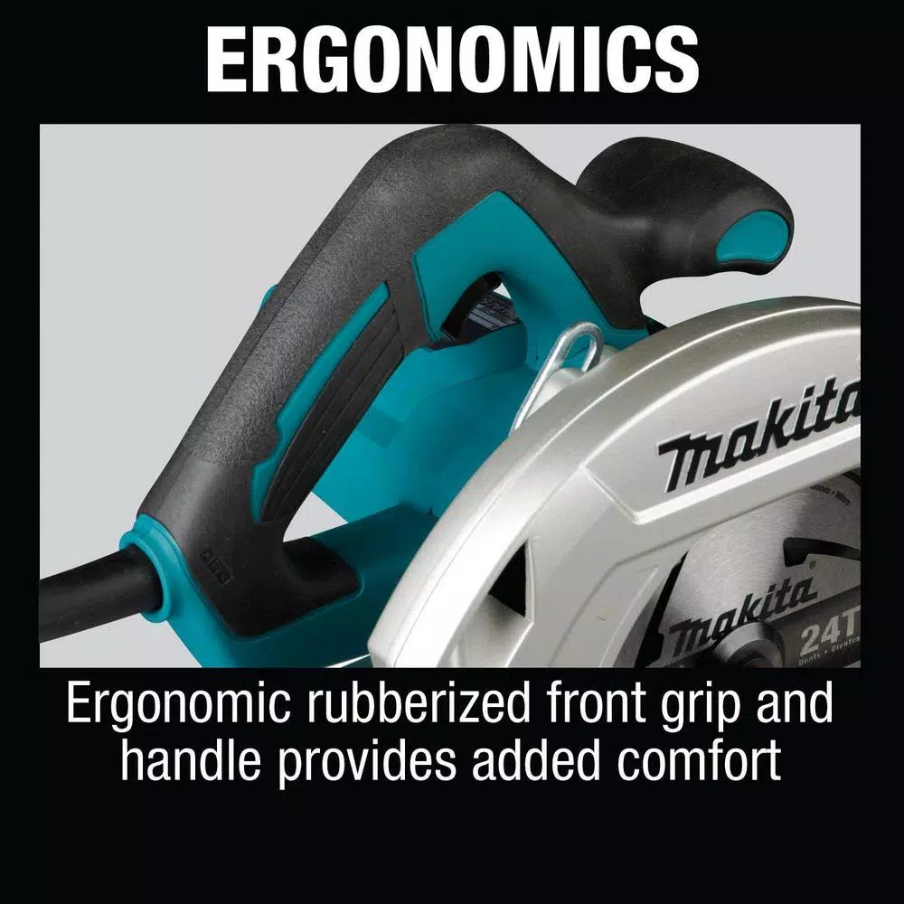 Makita HS7610 7-1/4 in. 14 Amp Corded Circular Saw with 24T Framing Blade