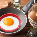 Chef Buddy Nonstick Silicone Egg Ring Molds, 4-Pack thumbnail 4