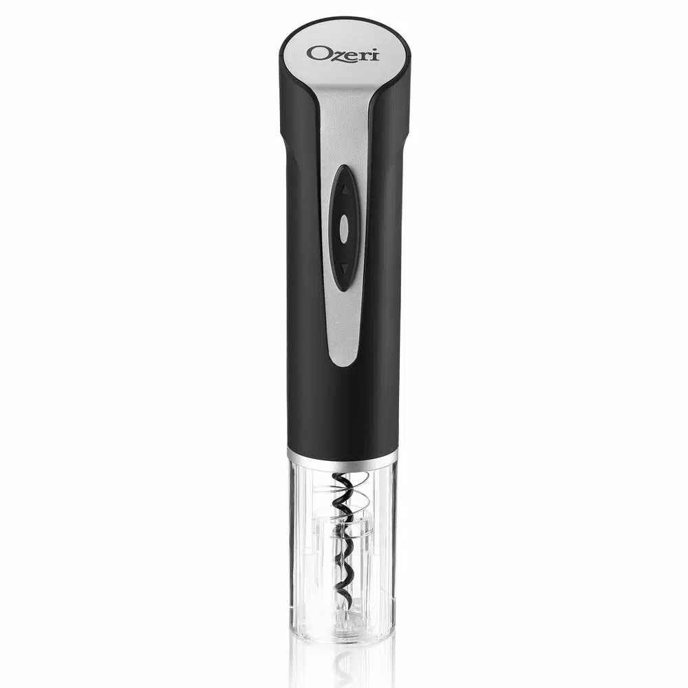 Ozeri Prestige II Cordless Electric Wine Bottle Opener with Foil Cutter and Lithium Battery