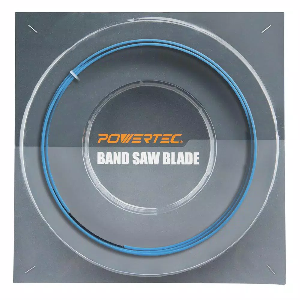 POWERTEC 80 in. x 1/2 in. 14 TPI Bi-Metal Bandsaw Blade for Soft Metals and Non-Ferrous Alloys