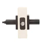 Kwikset Halifax Square Entry Door Lever, Venetian Bronze, SmartKey Security thumbnail 3