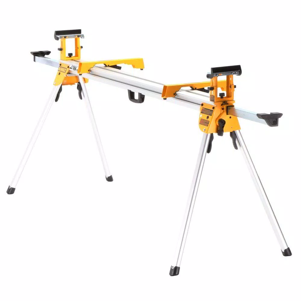 DEWALT 12 in. 15 Amp Corded Single Bevel Compound Miter Saw with Heavy Duty Miter Saw Stand