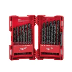 Milwaukee Shockwave Impact Duty Driver Bit Set (40-Pc) & Thunderbolt Black Oxide Drill Bit Set (29-Pc) 69-Piece Combo thumbnail 2