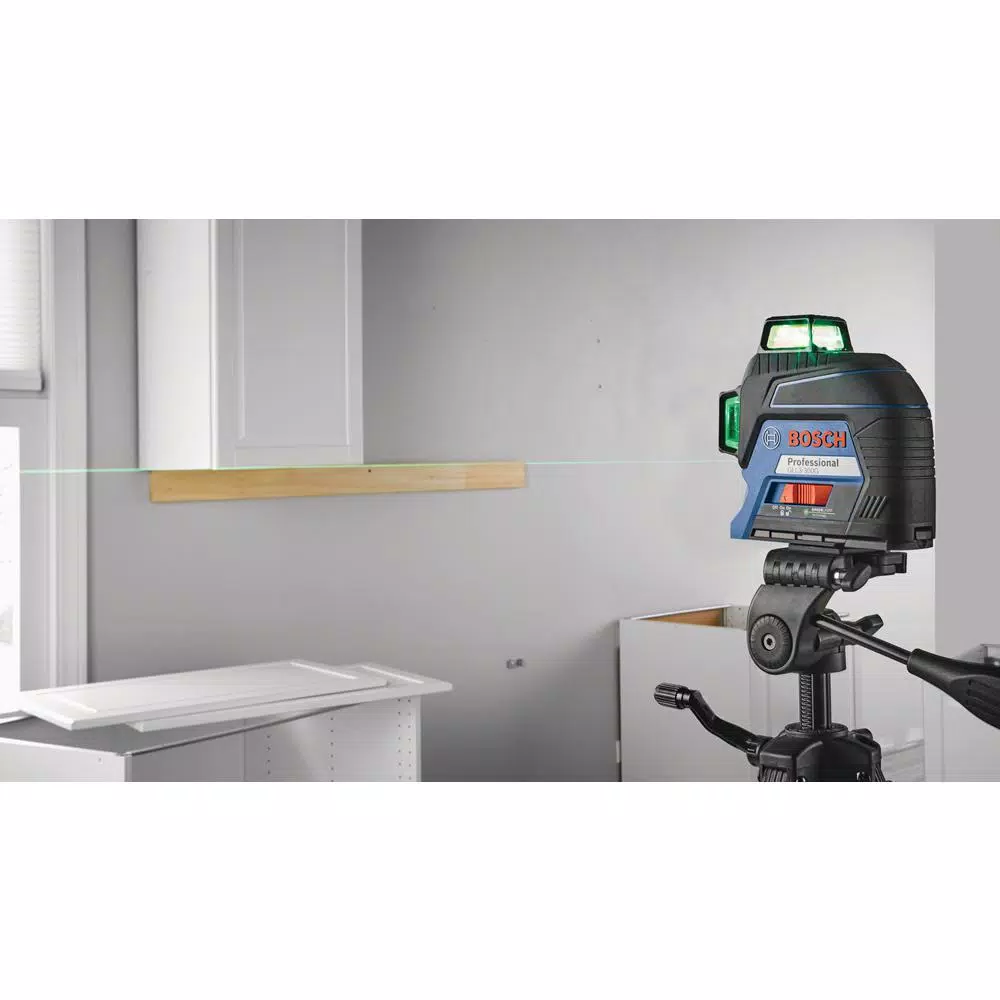 Bosch GLL3-300G 360-Degree Green Self-Leveling 3-Plane Laser Level