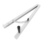 POWERTEC 24-Inch Aluminum Table Saw Taper Jig with Laser Etched Scale thumbnail 1
