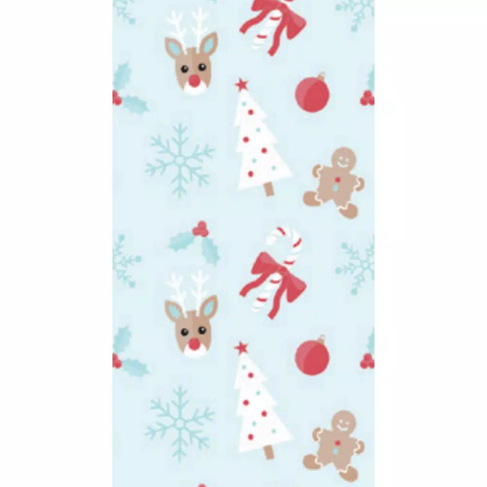 Sugar Plum Party SugarPlum Holly Jolly 32-Piece Assorted Disposable Paper Napkins