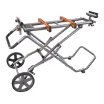 RIDGID 12 in. 15 Amp Dual Bevel Corded Miter Saw with LED and Universal Mobile Stand Kit thumbnail 6
