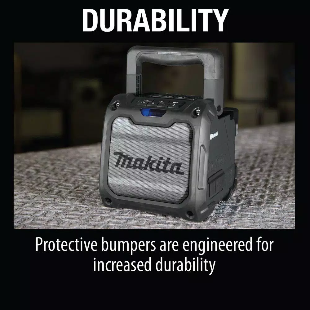 Makita 18V LXT & 12V MAX CXT Bluetooth Cordless Job Site Speaker (Tool Only)