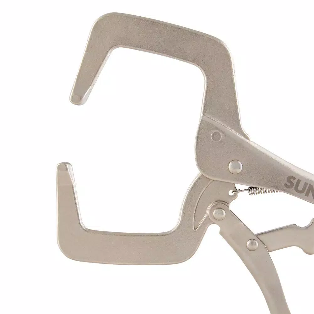 SUNEX TOOLS Sunex LC11 11 in. Locking C-Clamp with 3-3/8 in. Jaw Capacity